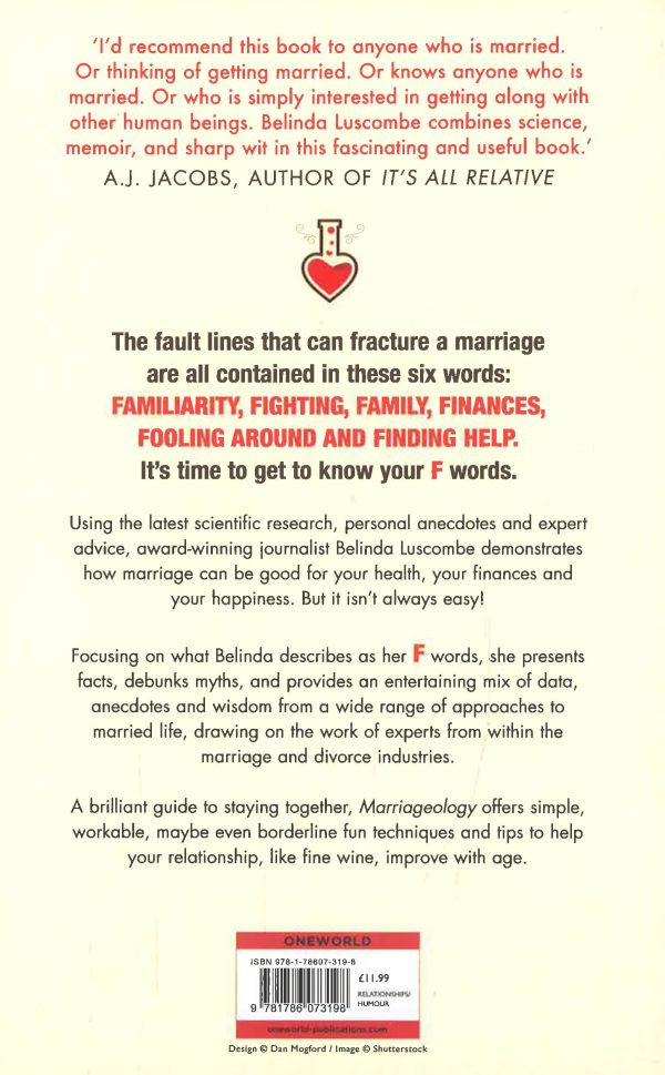 Marriageology: The Art and Science of Staying Together Hot on Sale