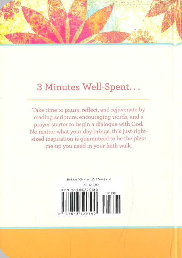 3-Minute Devotions For Women Discount