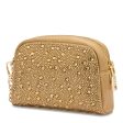 Beauty Case con Strass LOVE MOSCHINO linea Gift Capsule colore Oro Online now