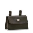 Bicycle Bag THE BRIDGE in Pelle Nera linea Story For Discount