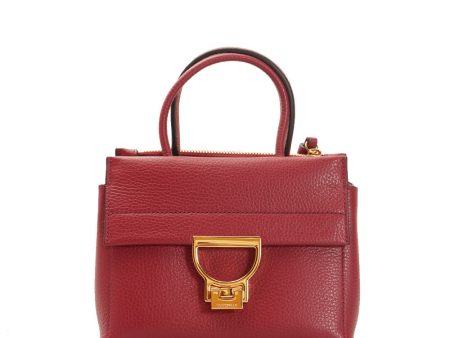 Borsa Donna a Mano COCCINELLE in Pelle linea Arlettis Colore Garnet Red Misura Piccola Online now