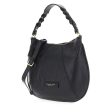 Borsa Donna Hobo con Tracolla THE BRIDGE linea Brigida in Pelle Nera Sale