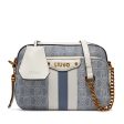 Borsa a Tracolla LIU JO in Tessuto con Logo Jacquard colore Blue Denim Supply