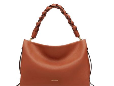 Borsa Donna a Mano COCCINELLE in Pelle linea Boheme Medium colore Acero on Sale