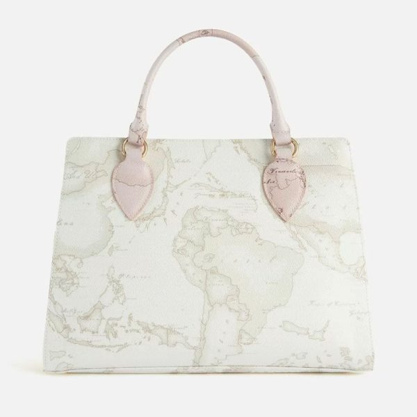 Borsa Donna a Mano 1A Classe Alviero Martini linea Geo Sunny Mix Bianco LA47 on Sale