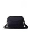 Borsa a Tracolla Small BORBONESE in Tessuto Riciclato stampa OP Dark Black Online Sale