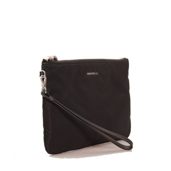 Borsa Donna a Mano COCCINELLE Colore Nero Linea New Best Nylon on Sale