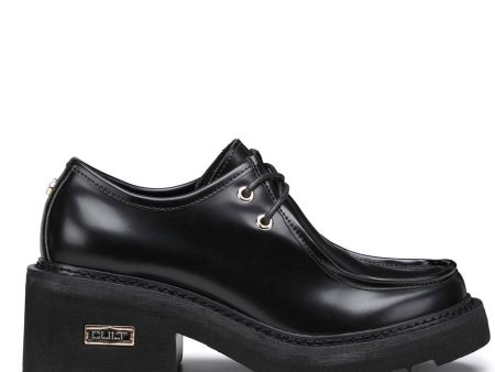 Scarpe Donna CULT Stringate con Tacco Linea Grace 3544 in Pelle Nera Sale