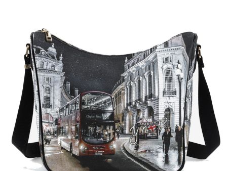 Borsa Donna  Y NOT Hobo Large a Tracolla YES-606 London By Night Online