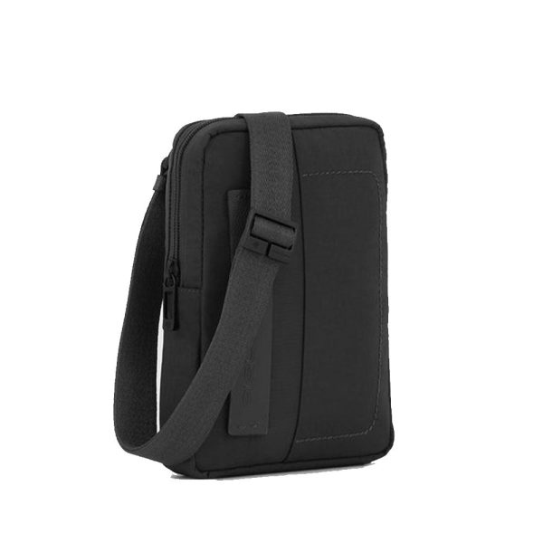 Borsello Uomo PIQUADRO in Tessuto Nero con porta iPadmini Linea P16S2 - CA3084P16S2 on Sale