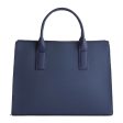 Borsa Donna a Mano 1A Classe Alviero Martini linea Geo Joy in Tessuto Gommato Blu GZ30 For Discount