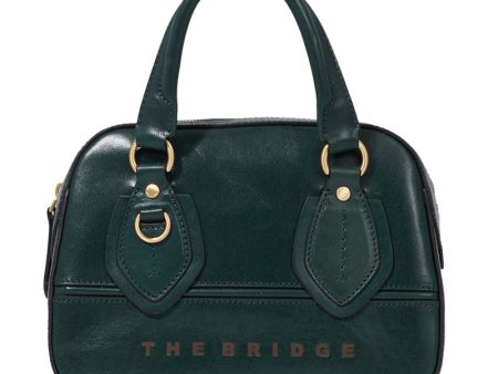 Bauletto Donna THE BRIDGE linea Daphne in Pelle Verde Supply