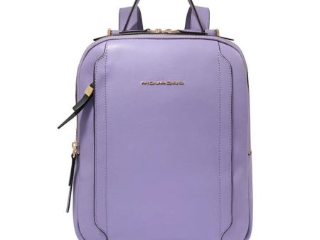 Zaino Donna Porta iPad®Pro 12,9  PIQUADRO linea Circle in Pelle Viola - CA5566W92 Hot on Sale