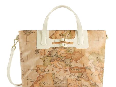 Borsa Donna a Mano 1A Classe Alviero Martini linea Soft Atlantic Geo Classic e Avorio GZ71 Online Hot Sale