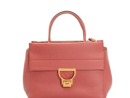 Borsa Donna a Mano COCCINELLE in Pelle Linea Arlettis Signature colore Pot Sale