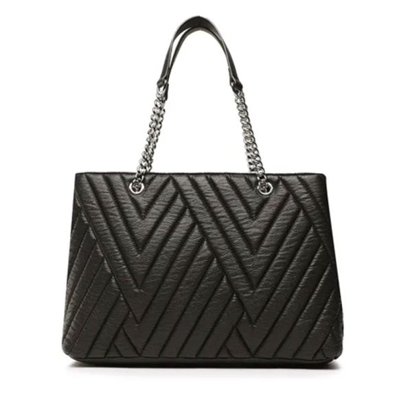 Borsa Donna a Mano ARMANI EXCHANGE Trapuntata Colore Nero con Tracolla Discount