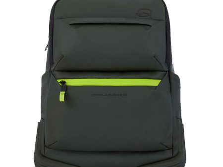 Zaino PIQUADROin Gomma con Porta Pc 14,00  e iPad® Colore Verde - CA5856C2OW Online Sale