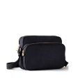 Borsa a Tracolla Small BORBONESE in Tessuto Riciclato stampa OP Dark Black Online Sale