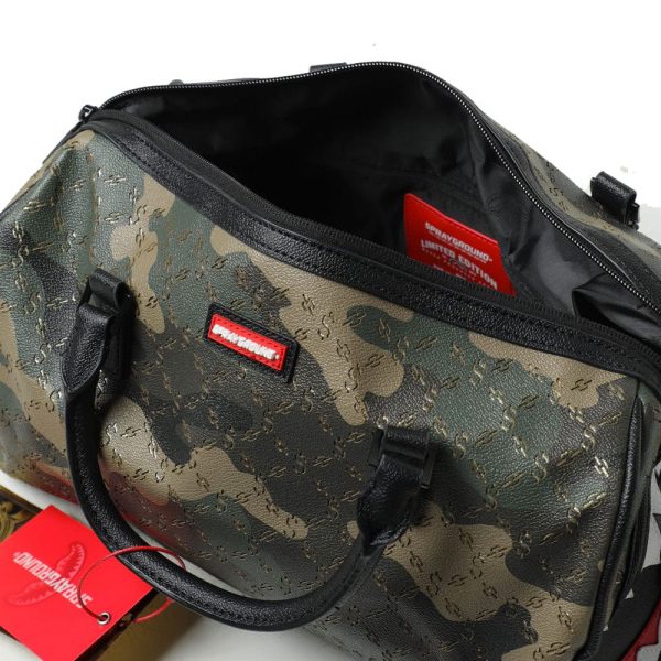 Bauletto Mini SPRAYGROUND stampa $ Pattern Camo Cheap