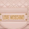 Borsa a Tracolla LOVE MOSCHINO linea Quilted Tab Cipria Sale