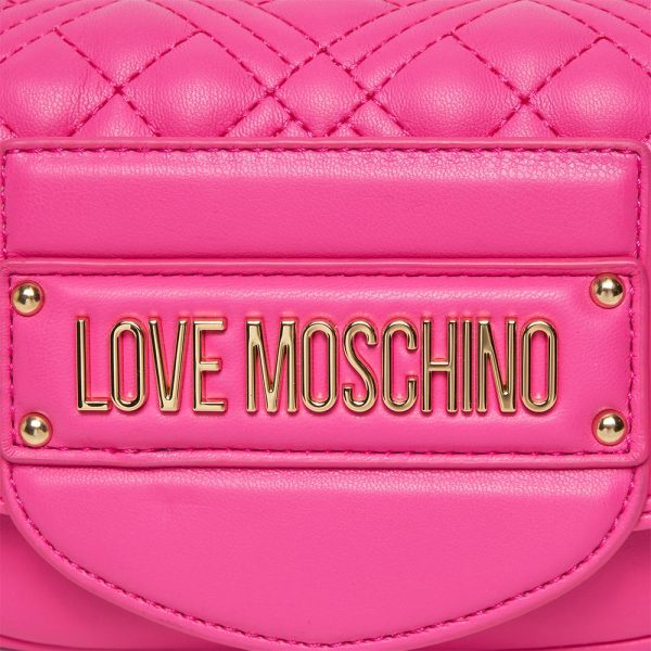 Borsa a Tracolla LOVE MOSCHINO linea Quilted Tab Fuxia Online