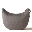 Borsa a Tracolla Middle BORBONESE Luna Bag linea Eco Line in Nylon Clay Grey Cheap