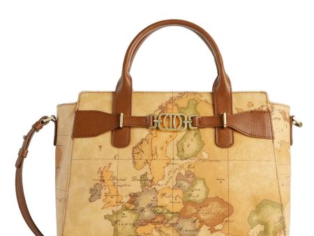 Borsa Donna a Mano 1A Classe Alviero Martini linea Geo Destiny stampa Geo Classic e Castagna GZ02 Online now