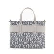 Borsa Donna a Mano ARMANI EXCHANGE colore Off White - Grey Misura Grande Online Sale