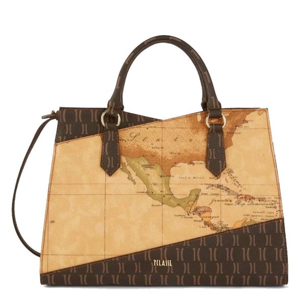 Borsa Donna a Mano 1A Classe Alviero Martini linea Enjoy Mix Geo stampa Geo Classic e Monogram GZ26 Cheap