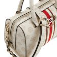 Borsa Donna a Mano a Bauletto GUESS Linea Nelka Colore Cream Logo Cheap