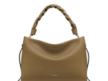 Borsa Donna a Mano COCCINELLE in Pelle linea Boheme Medium colore Nocciola For Sale