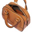 Bauletto Donna Mini THE BRIDGE linea Daphne in Pelle Arancio Online