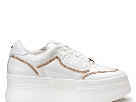 Sneakers Donna CULT Pearl 3966 in Pelle Bianca Sale