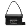 Borsa a Spalla con Tracolla LOVE MOSCHINO linea Uptown Nero Online Sale