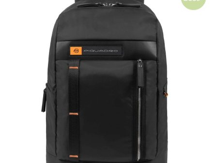 Zaino Uomo Porta Pc 15,6  - PIQUADRO CA4545BIO linea PQ-Bios in Nylon Rigenerato Nero Sale