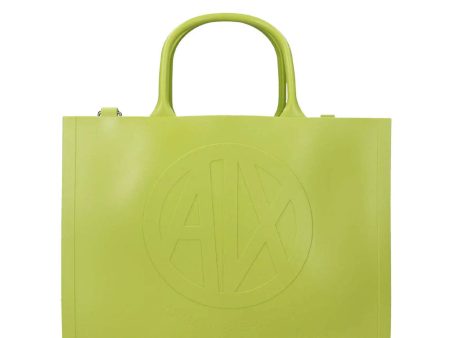 Borsa Donna a Mano con Tracolla ARMANI EXCHANGE Colore Agave Sale