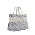 Borsa Donna a Mano ARMANI EXCHANGE colore Off White - Grey Misura Grande Online Sale