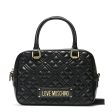 Bauletto Donna a Mano LOVE MOSCHINO linea Quilted colore Nero JC4169 For Sale