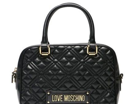 Bauletto Donna a Mano LOVE MOSCHINO linea Quilted colore Nero JC4169 For Sale