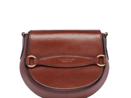 Borsa Donna a Tracolla THE BRIDGE linea Bettina in Pelle Marrone For Cheap