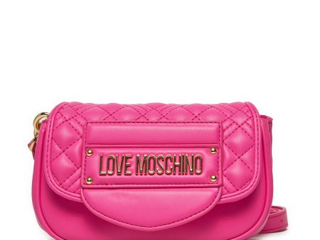 Borsa a Tracolla LOVE MOSCHINO linea Quilted Tab Fuxia Online