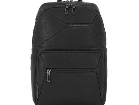 Zaino Uomo PIQUADRO porta Pc 14  in Pelle Colore Nero Linea Rhino - CA6249W118 Online now