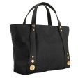 Borsa Donna a Mano BORBONESE linea Road Small in Nylon OP e Pelle Dark Black on Sale