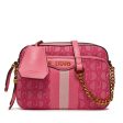 Borsa a Tracolla LIU JO in Tessuto con Logo Jacquard colore Lady Pink Fashion