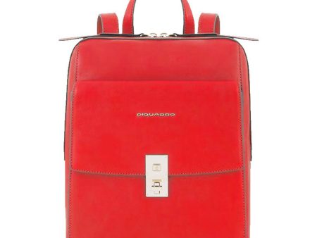 Zaino Donna Porta iPad PIQUADRO linea Dafne in Pelle Rossa CA5733DF Cheap