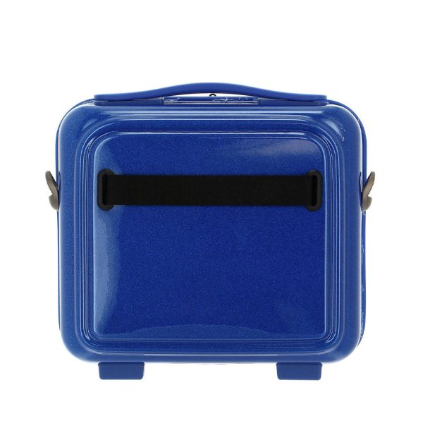 Beauty Case Donna Mandarina Duck Linea Logoduck Colore Glitter Blue Supply