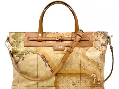 Borsa Donna a Mano 1A Classe Alviero Martini linea Selene Soft Geo Classic e Noce GU66 For Sale