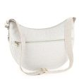 Borsa a Tracolla BORBONESE Luna Bag Middle linea Jet Op in Tessuto Color Ghiaccio Online Hot Sale