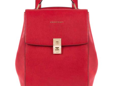 Zaino Donna Porta iPad PIQUADRO linea Dafne in Pelle Rossa CA5278DF Supply