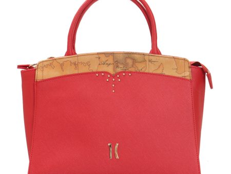 Borsa Donna a Mano 1A Classe Alviero Martini linea Festive City colore Rosso e Geo Classic GU20 Online Hot Sale